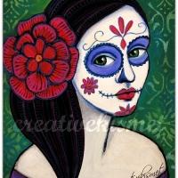 Painted Face  (sold)