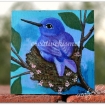 Little Blue Hummingbird (sold)
